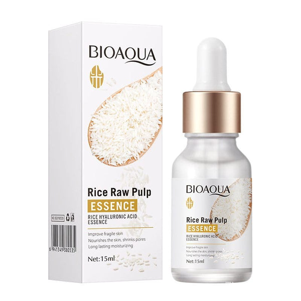 BIOAOUA Hyaluronic Acid Rice Raw Pulp Essence Face Serum.