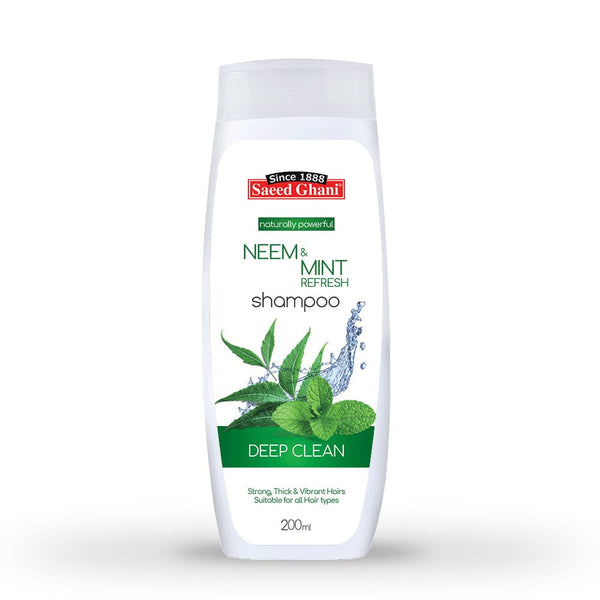 Neem & Mint Refresh Shampoo.